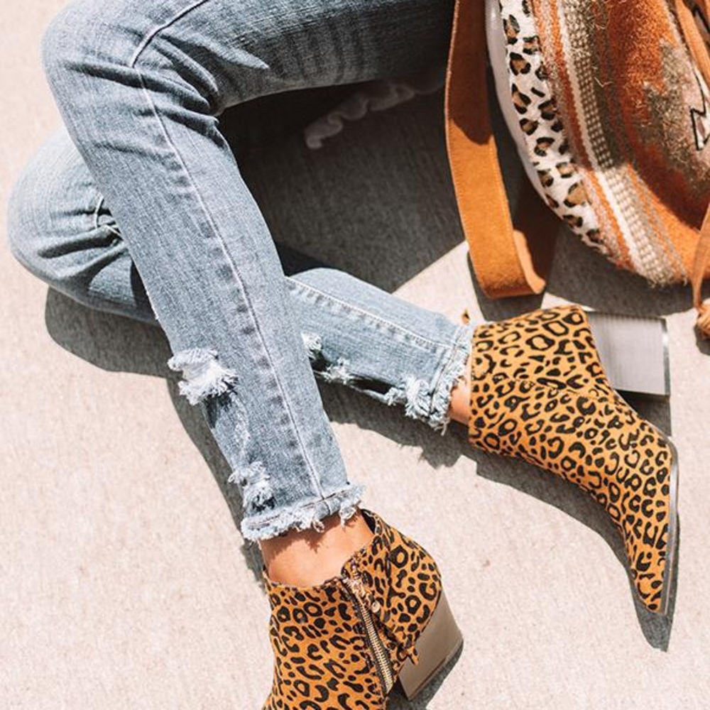 The Nava Leopard ๐ bootie - Picture 7 of 8